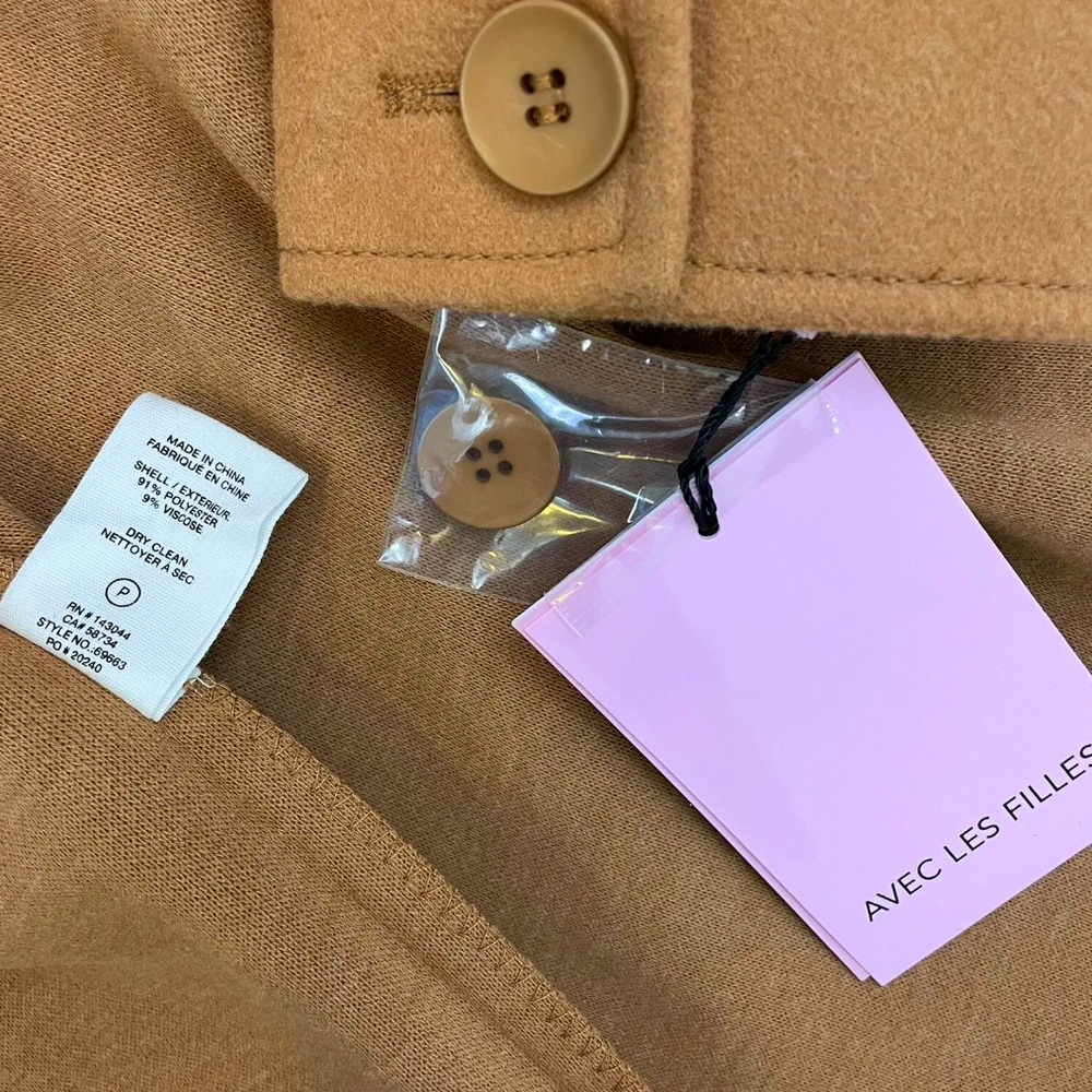 NWT • Avec Les Filles Shacket Shirt Jacket - Picture 7 of 8